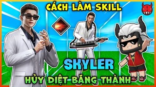 SONGFISH HƯỚNG DẪN CÁCH LÀM SKILL HỦY DIỆT BĂNG THÀNH SKYLER TRONG MINI WORLD
