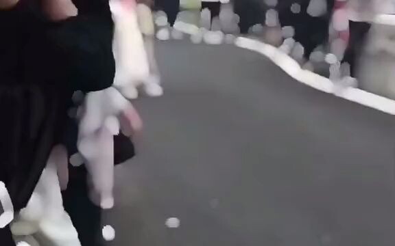 This behavior is risky; please don't imitate it lightly.