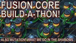 Starcraft II: FUSION CORE BUILDING CONTEST!! [Also Co-Op Mutation #218 - What We Do in the Shadows]