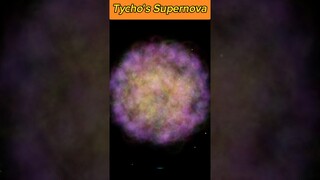 Death Of Stars ✨ : Tycho's Supernova! #shorts #Tycho's_Supernova
