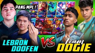 THE LEBRON DOOFEN SYNERGY! DI KINAYA NG TEAM NI DOGIE | LEBRONxDOOFEN vs. DOGIE SQUAD ~ MLBB PH