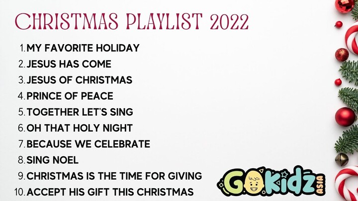 CHRISTMAS SONGS FOR KIDS PLAYLIST