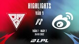 OMG vs WBG | Highlights - Game 1 | Tuần 7 Ngày 7 | LPL Mùa Hè 2022