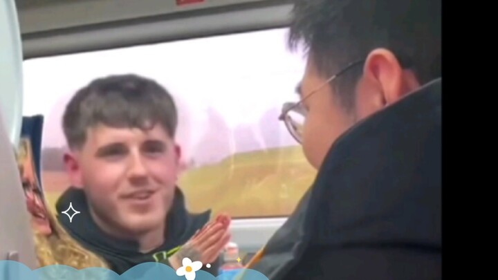 About how I used Chinese magic to shock the foreign couple next to me on a British train for a whole