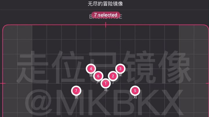 【时代少年团】无尽的冒险走位动线/走位靠飞系列
