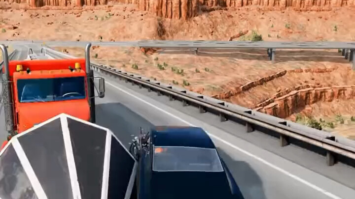 Which car can make an extreme overtake?