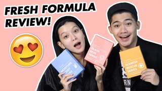 FRESH FORMULA SKINCARE REVIEW AND FIRST IMPRESSION + GIVEAWAY | WE DUET