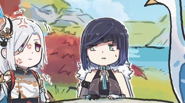 [Genshin Impact meme 288] Shin Ha: Tidak ada habisnya, kan?