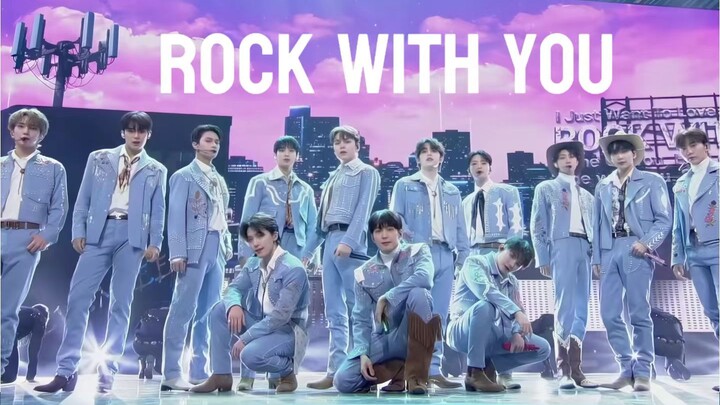 【4K สองภาษา】Rock with you · เวอร์ชันคาวบอยตะวันตก - Seventeen เวทีส่งท้ายปี งาน Golden Disc ครั้งที่