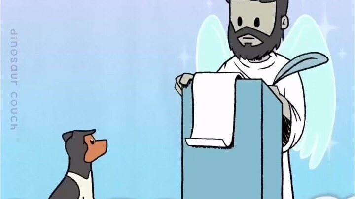 الرسوم المتحركة التي انتشرت على يوتيوب: عندما يصل الكلب إلى الجنة