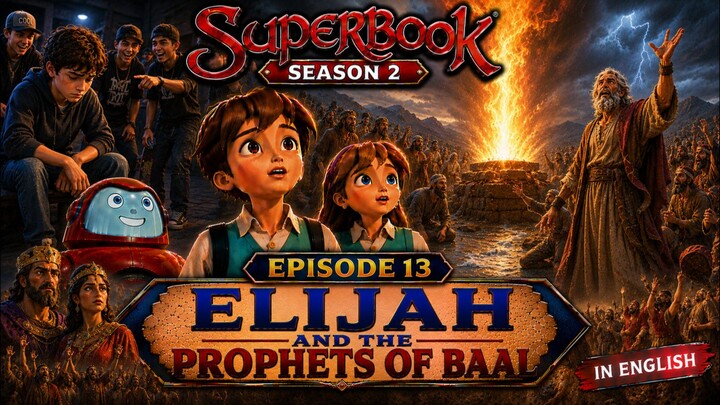 "ELIJAH AND THE PROPHETS OF BAAL" Season 2, Episode 13 in ENGLISH