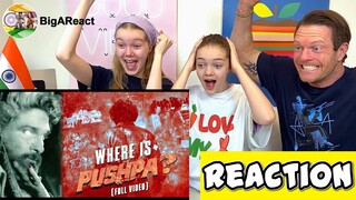 PUSHPA 2 TEASER REACTION | WHERE IS PUSHPA??? | Allu Arjun | #BigAReact