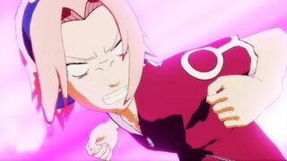 Haruno Sakura Lúc Nhỏ Cực Mạnh Triệu Hồi Sakura Khổng Lồ Đấm Kẻ Thù -NARUTO SHIPPUDEN STOM 4 Tập 124