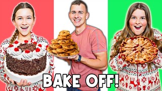 DAD VS DAUGHTER BAKE OFF! *NO DRAMA*