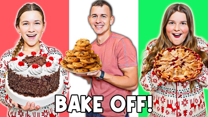 DAD VS DAUGHTER BAKE OFF! *NO DRAMA*