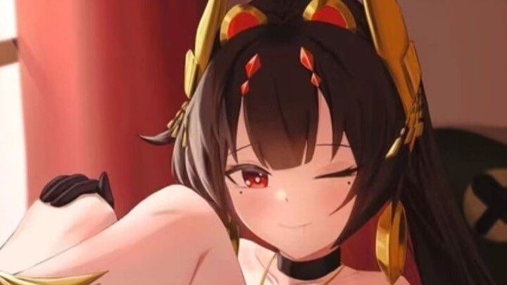 Commander, Lucia is just lying down~