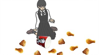 Xem Chainsaw Man và ăn KFC mà im lặng