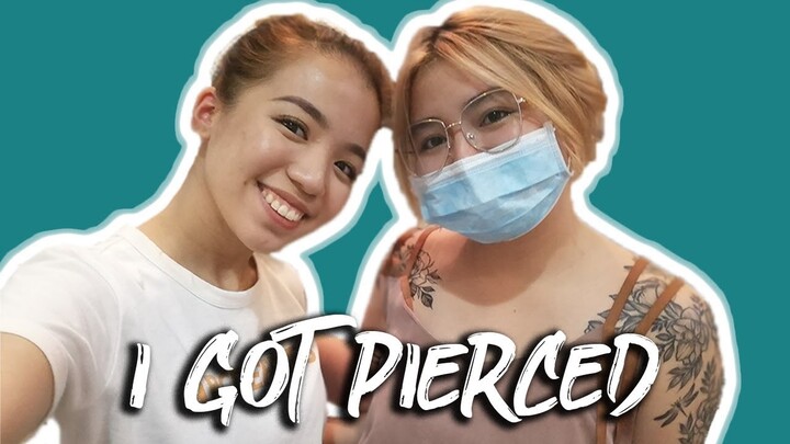 I GOT PIERCED! | Nikki Bagaporo