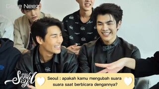 Kinnporche Interview SosatSeoulsay [IndoSub] Mile Apo Part 1