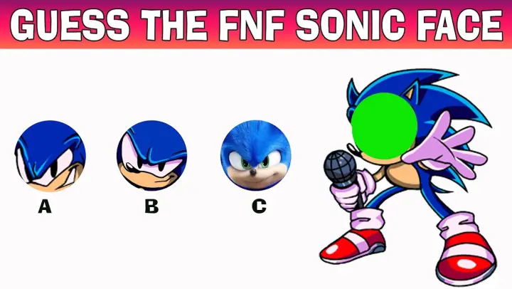 How Good Are Your Eyes Fnf Sonic Exe Quiz #127 | Fnf But Sonic 2 Quiz