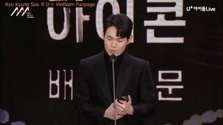 VIETSUB RYU KYUNG SOO giành giải Icon Award (Hạng mục Diễn viên) tại 2021 Asia Artist Awards