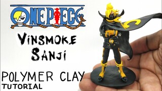 Vinsmoke Sanji [Black Stealth] - One Piece - Polymer Clay Tutorial