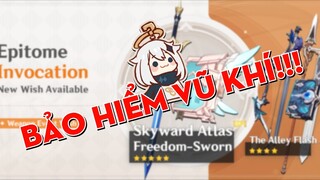 Cơ chế GACHA Mới banner vũ khí INAZUMA 2.0 - Bảo hiểm vũ khí dành cho P2P | GENSHIN IMPACT