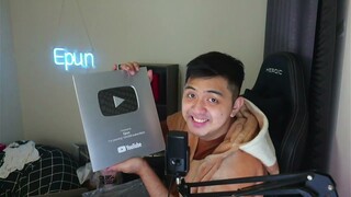 OH MY GOD FINALLY !!! [ Unboxing Silver Play Button ]