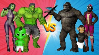 FAMILY HULK VS FAMILY KING KONG (She-Hulk Episode 3)