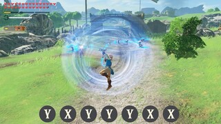 Link Flail Weapon Complete Moveset - Hyrule Warriors: Age of Calamity