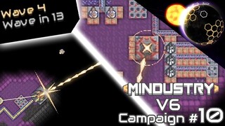 Fungal Pass Conquered in 4 Waves | Mindustry V6 Campaign #10