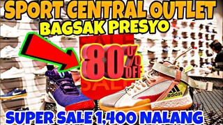 SUPER SALE!! 80% OFF SA SPORT CENTRAL OUTLET 1,400 PESOS NALANG BASKBETBALL SHOES ORIGINAL PA SUGOOD