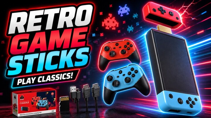 Retro Game Sticks
