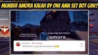 MEMBER AMORA KALAH BY ONE AMA SET BIASA KEK GINI ?