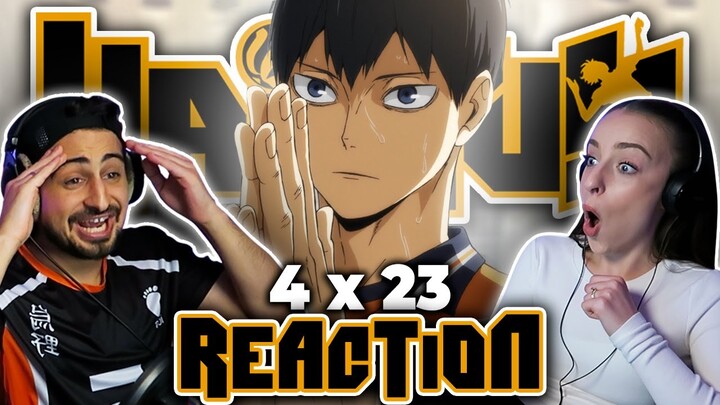 KAGEYAMA IS THE BEST IN THE GAME! 🔥 Haikyuu!! 4x23 REACTION!