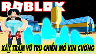 Roblox | XÂY TRẠM KHÔNG GIAN VAMY DÙNG IQ 200 CHIẾM MỎ KIM CƯƠNG TRÊN VŨ TRỤ | Space Base Tycoon