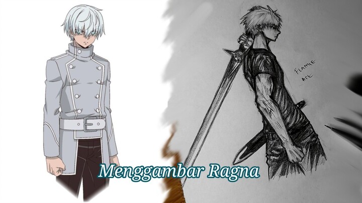 Menggambar Ragna | Speed Drawing Art Process