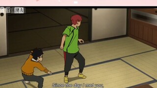 DANDADAN l OKARUN AND JIJI SINGING SLAM DUNK SONG