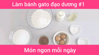 Làm bánh gato đại dương p1