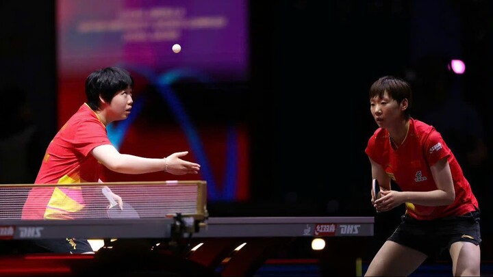 WANGMANYU/KUAIMAN-KATARZYNA WEGRZYN/ZUZANNA WIELGOS-ITTF World Table Tennis Cham