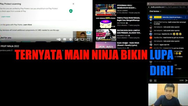 🔥 TERNYATA GAME NINJA BIKIN ORANG LUPA DIRI!