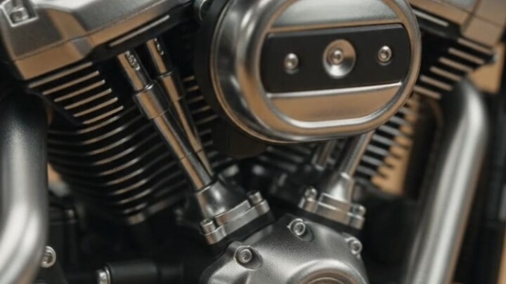 Building a Mini Harley in 20 Seconds 😳🔥 #shorts