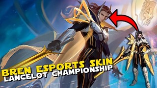 LANCELOT BREN ESPORTS SKIN WALLPAPER REVEALED! | UNFINISHED WALLPAPER BREN LANCELOT!