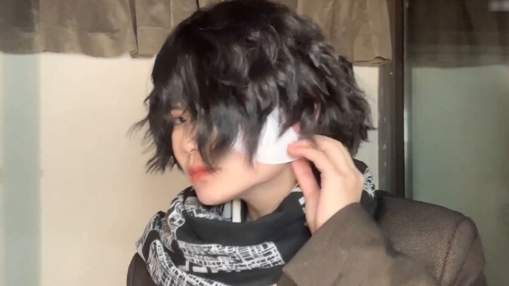 How to wrap the real hair of "Osamu Dazai's version of the bandage wrapping method" to achieve the s