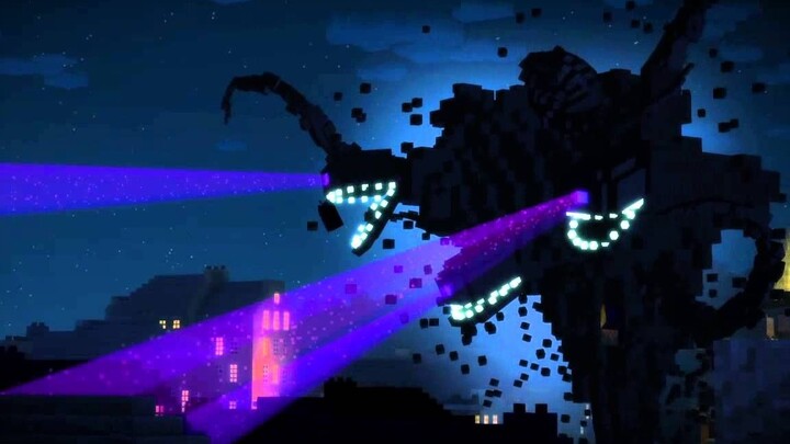 Minecraft Da Hai Ge vs. the Strongest Boss on the Surface: The Wither Storm