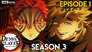 DEMON SLAYER SEASON 3 EPISODE 1 IN HINDI | MANGA  Chapter 98 | by ANIME NATION