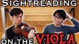 TwoSetViolin Challenge: Sightreading on the Viola