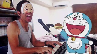 【はぶてる】Doraemon's Song (OP) "どらえもんのうた" Full Subtitles Ver.