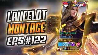 LANCELOT FAST HAND MONTAGE #122 | RANK HIGHLIGHTS | BEST MOMENTS | MOBILE LEGENDS BANG BANG