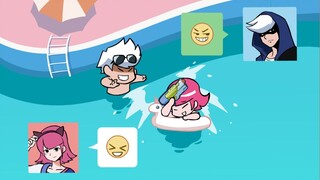 夏日戏水，但是在手机里